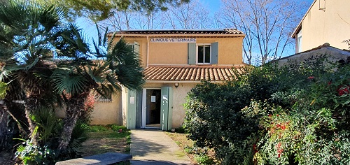 façade clinique vétérinaire Montpellier Millénaire